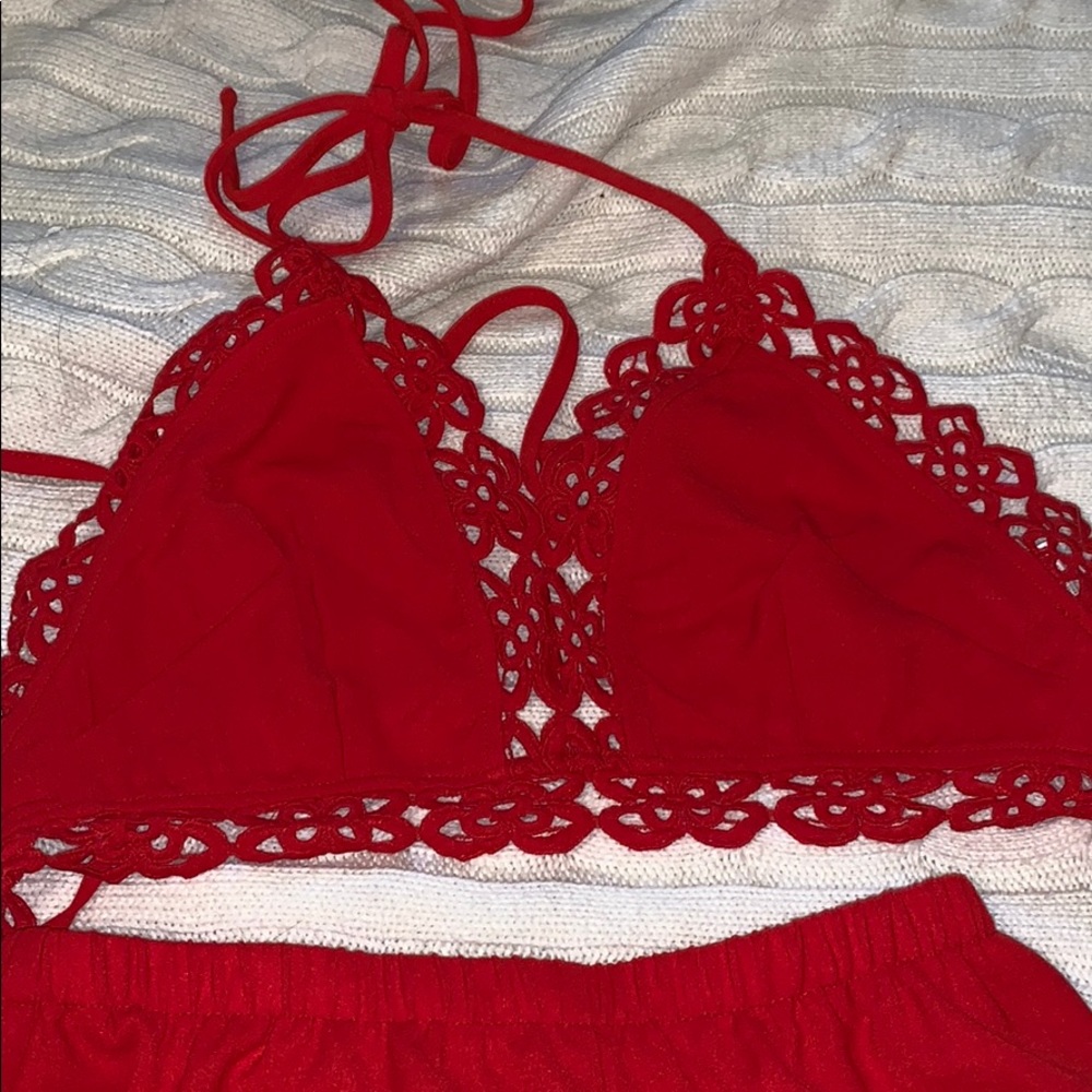 Prettylittlething Red Set - image 2